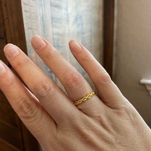 Mint & Lily Goldtone Ring